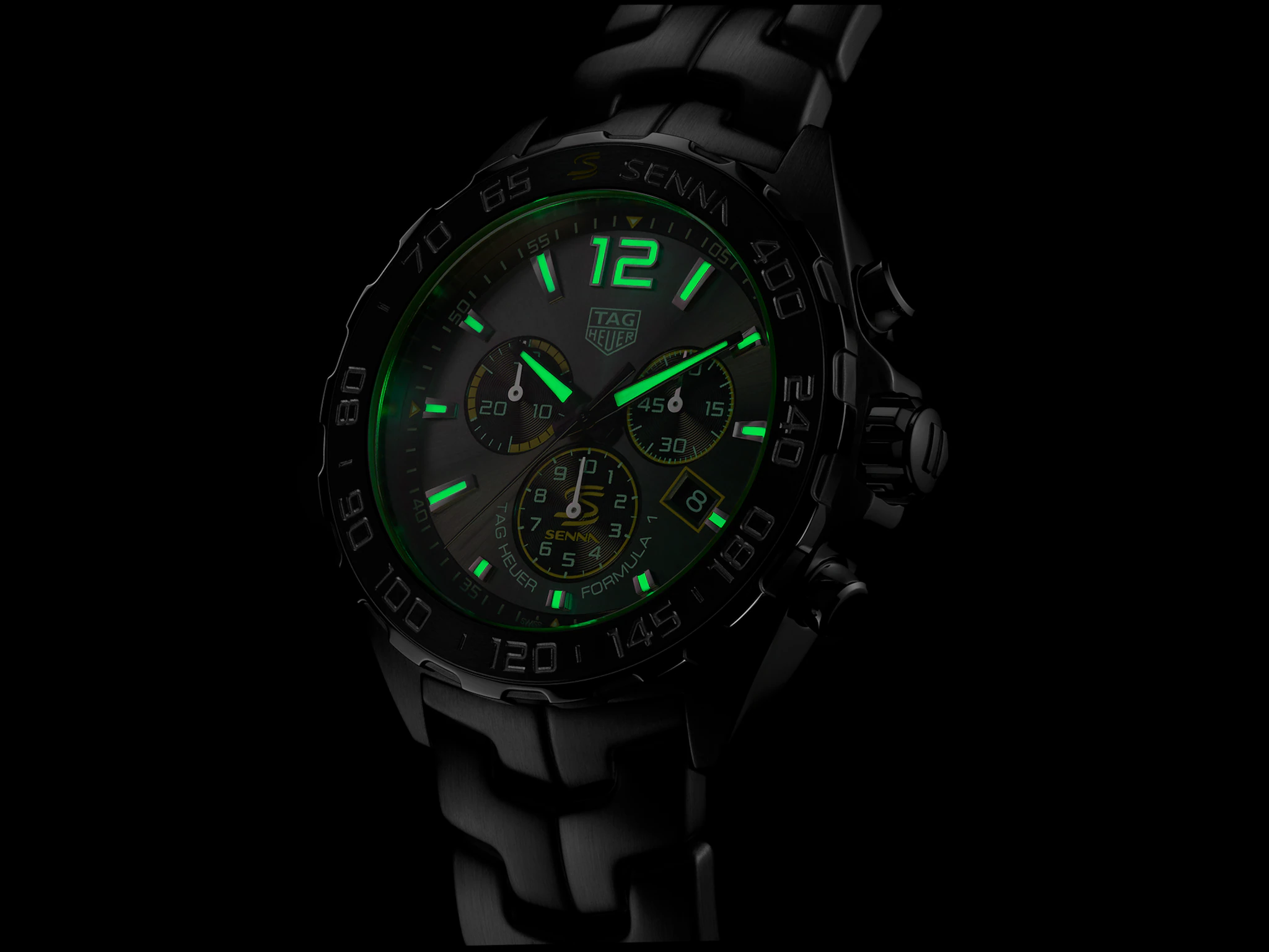 TAG Heuer Formula 1 Chronograph x Senna CAZ101AF.BA0637 - Image 5