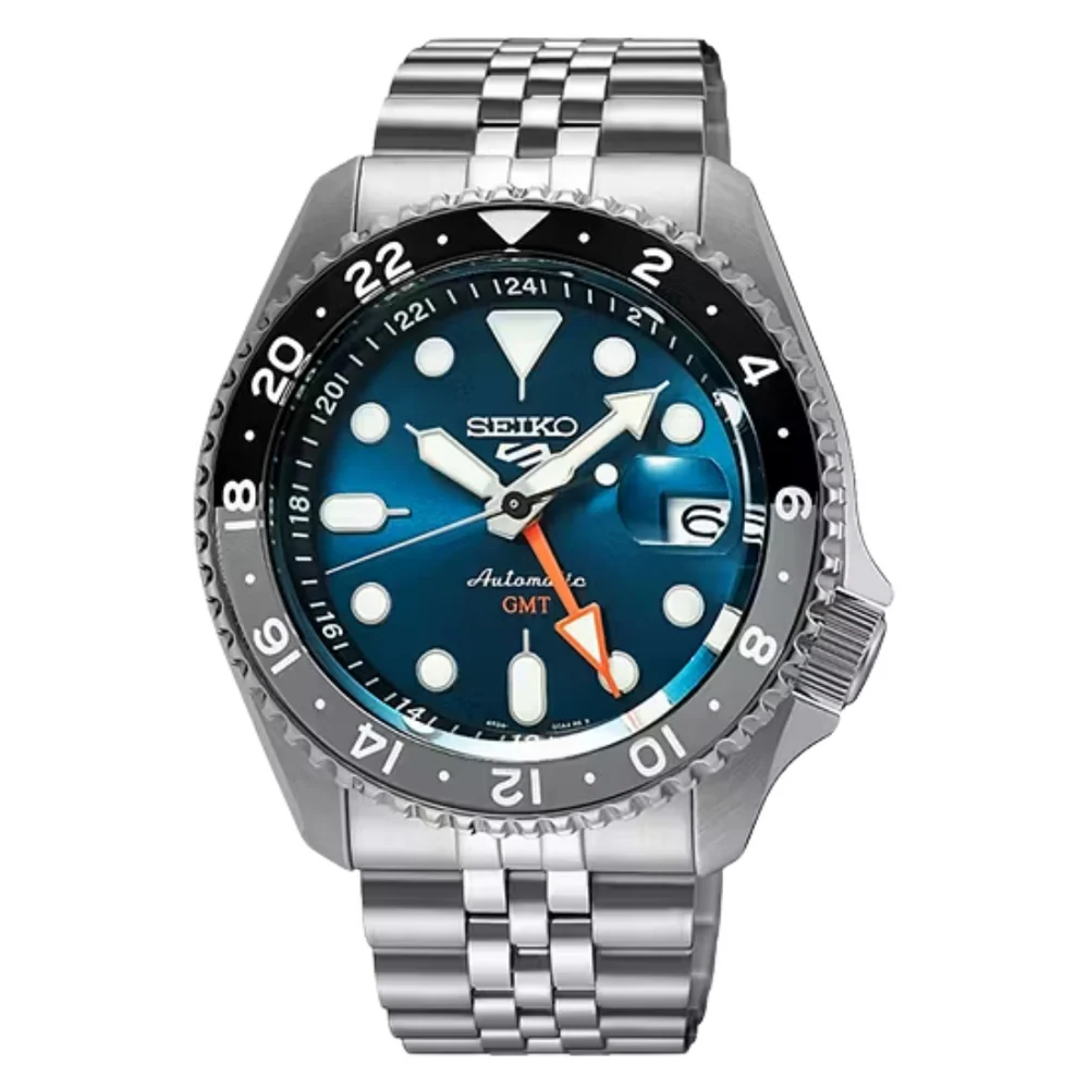 Seiko 5 Sports GMT SSK045K1 (Heritage Velocity Blue Special Edition)