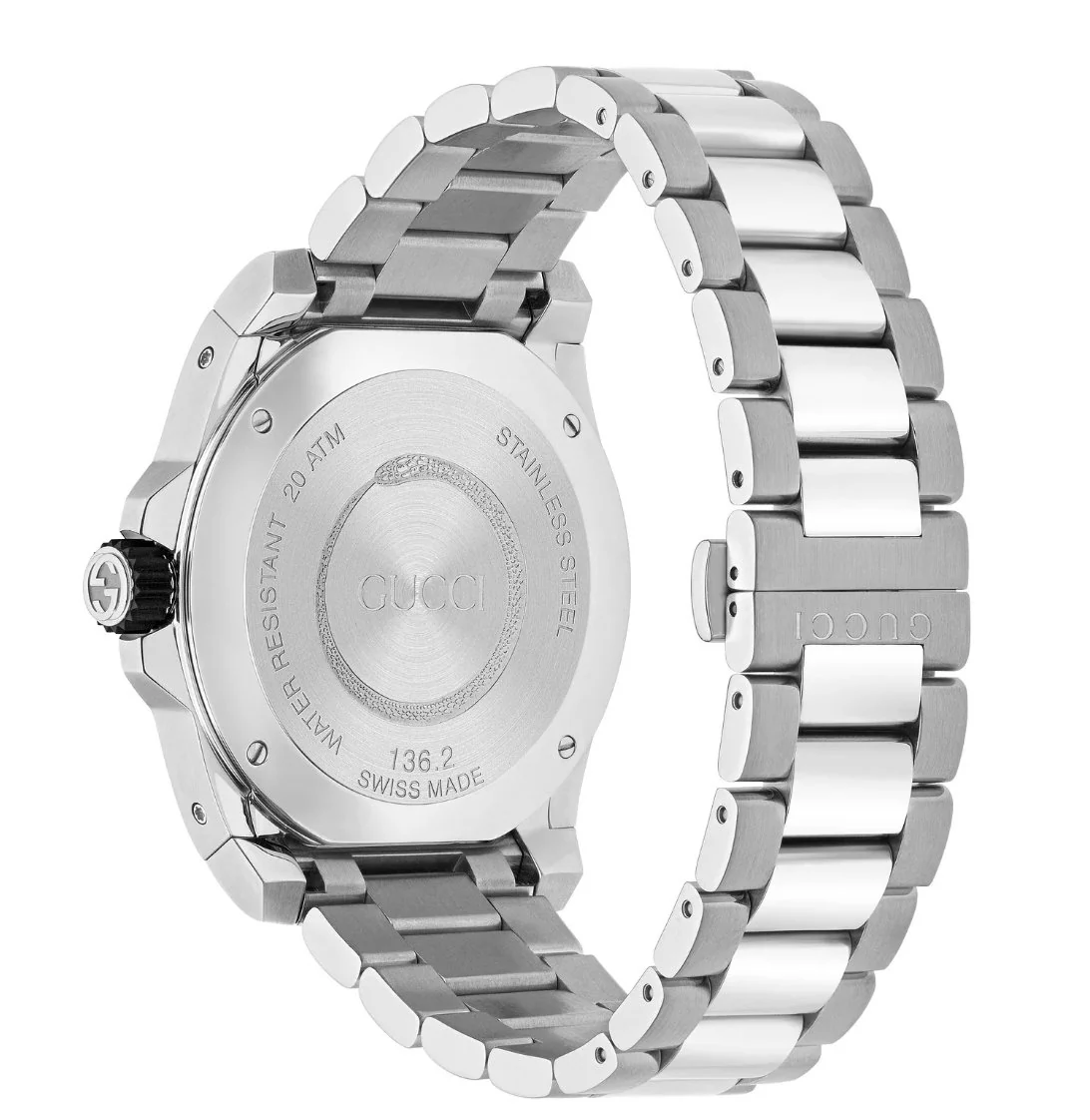 Gucci Dive 45mm Quartz YA136218 (Steel Bracelet) - Image 2