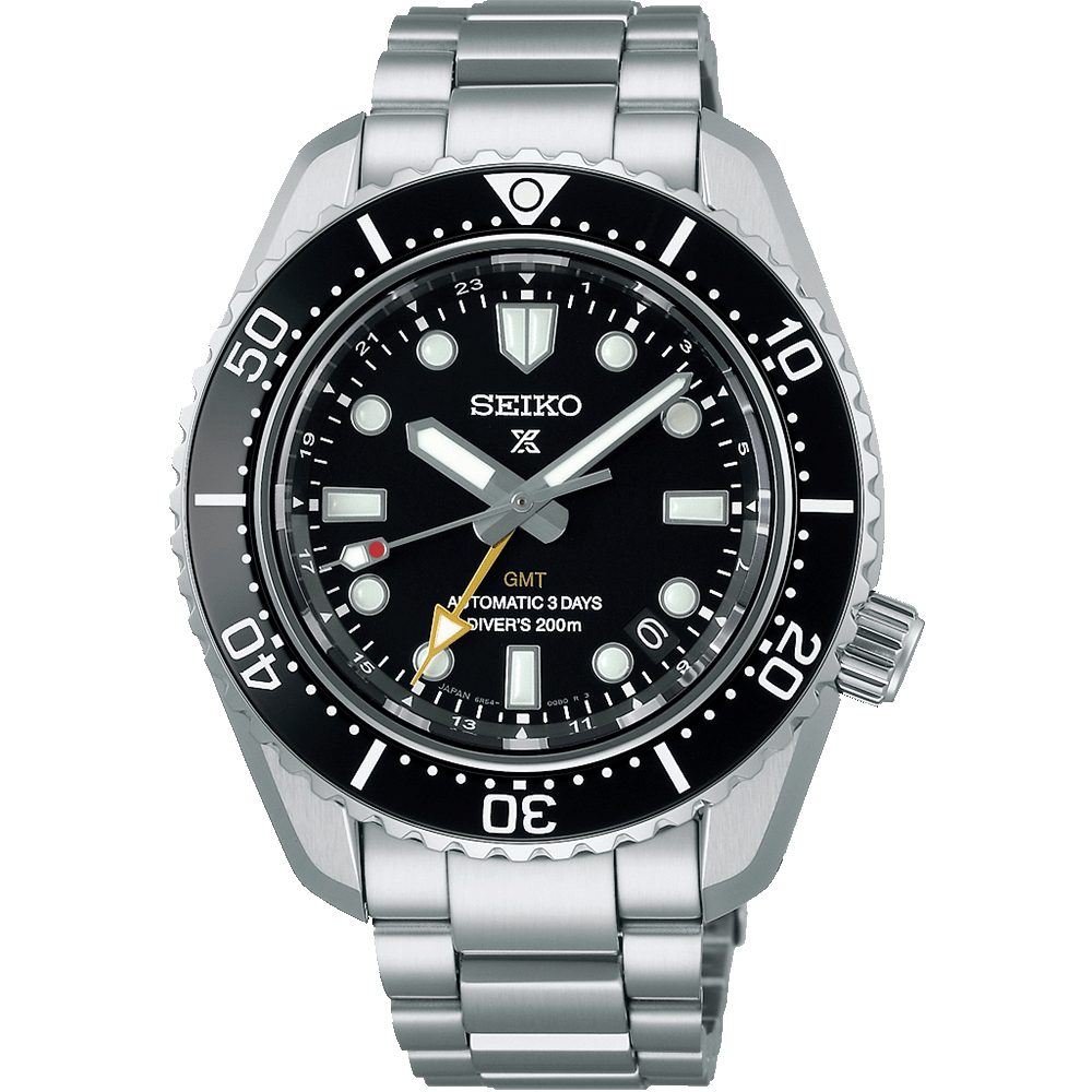 SEIKO Prospex Black Automatic GMT SPB383J1
