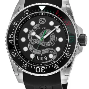 Gucci Dive 45mm Quartz YA136217 (Snake Dial)